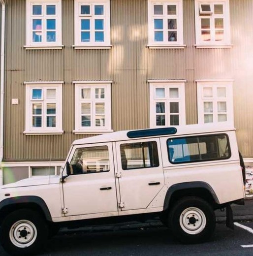 Auto am Haus